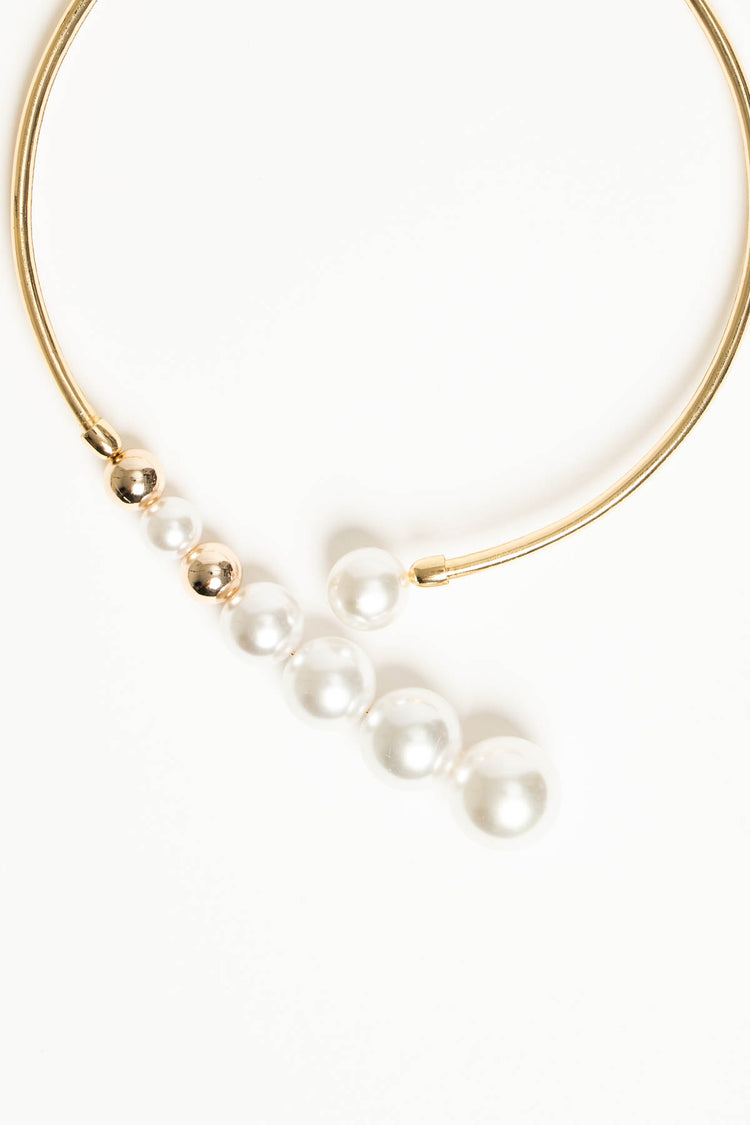 Collana rigida con sfere