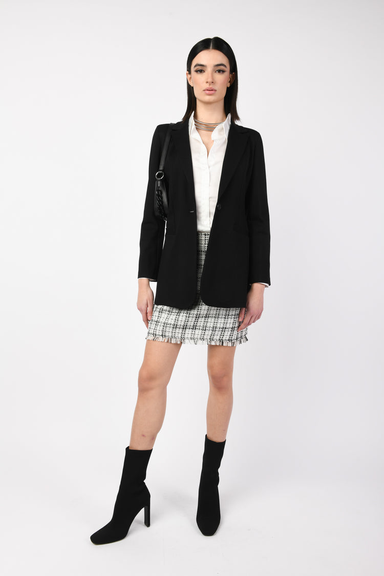 Blazer monopetto punto Milano