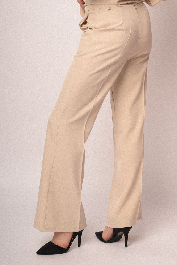 Pantaloni zampa basic