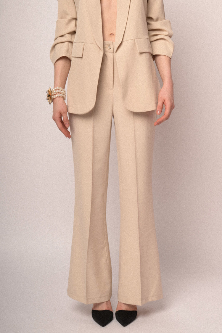 Pantaloni zampa basic