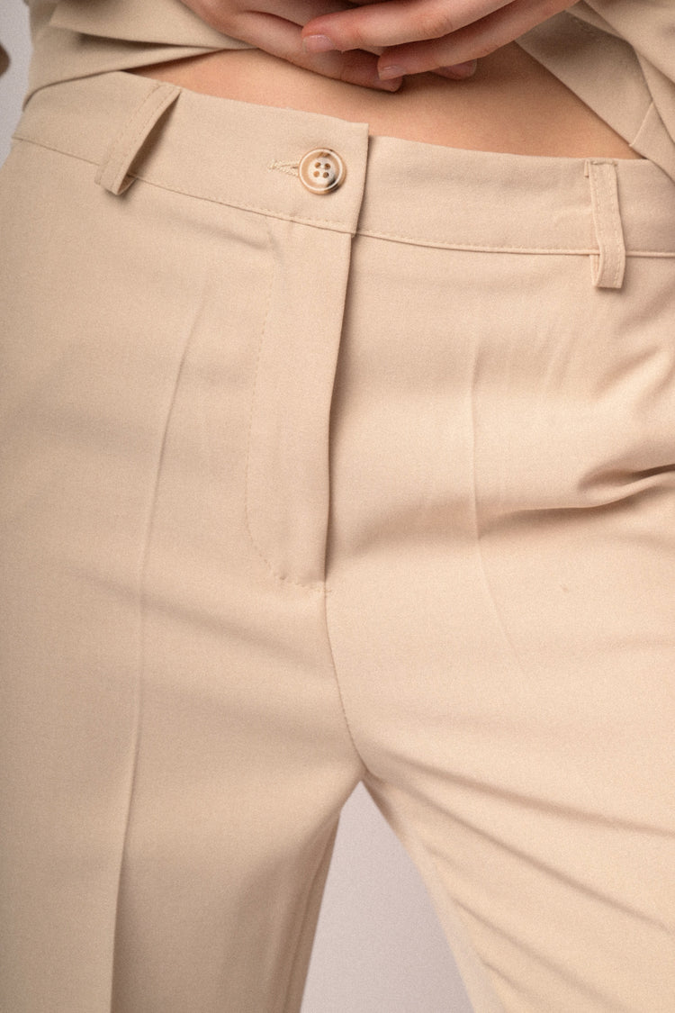 Pantaloni zampa basic
