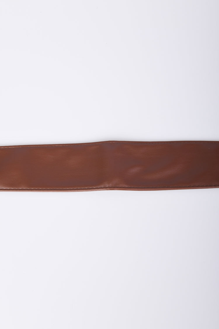 Cintura a fascia con frange