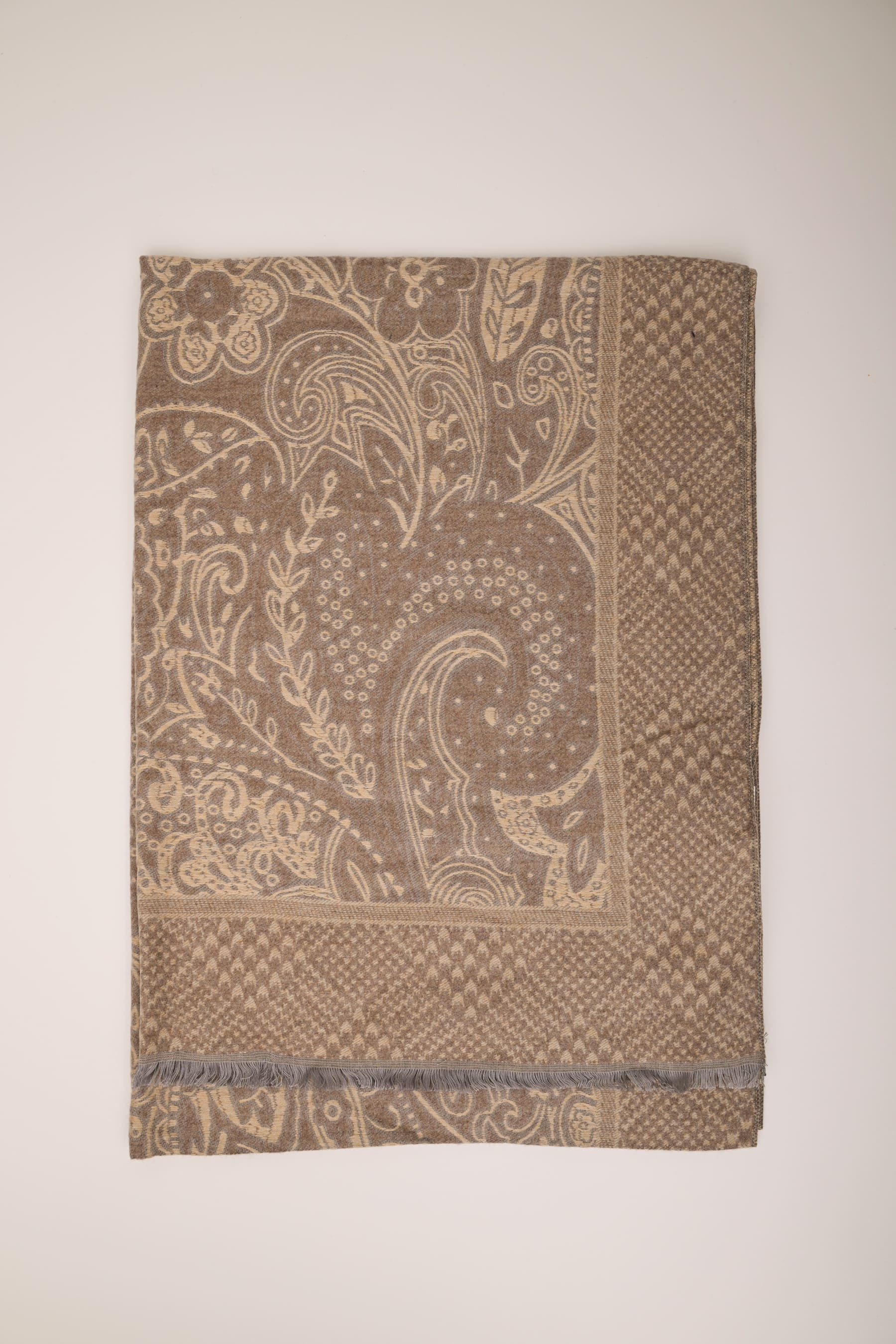 Sciarpa cachemire con lana