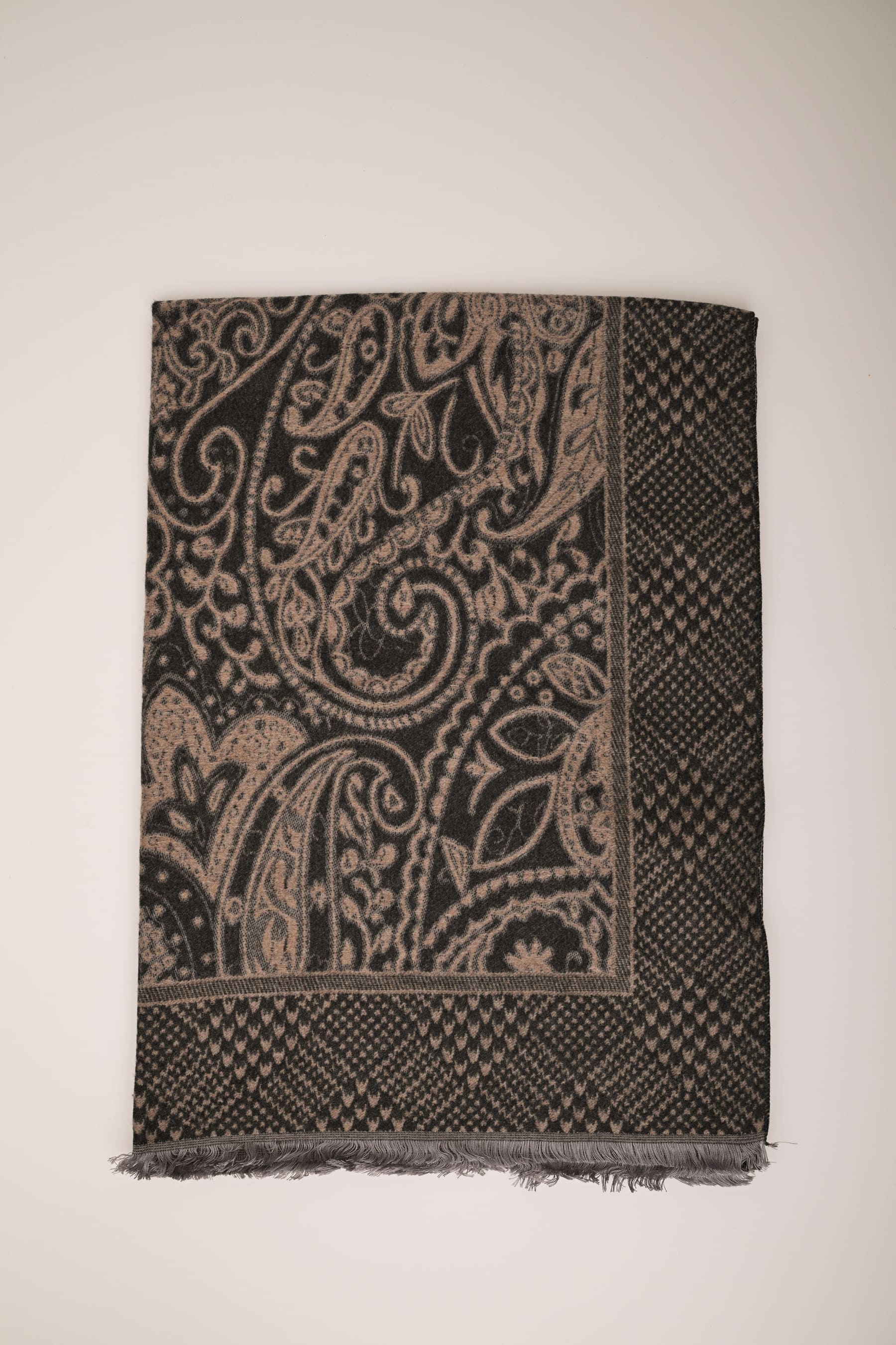 Sciarpa cachemire con lana