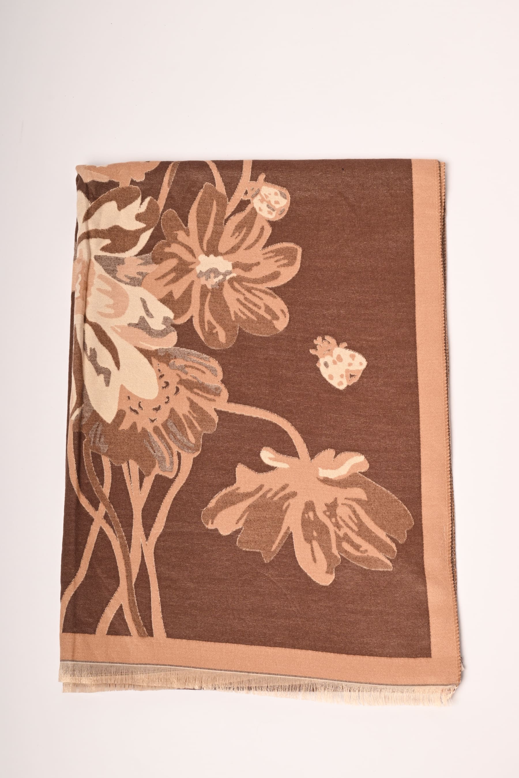 Sciarpa fiore degrade