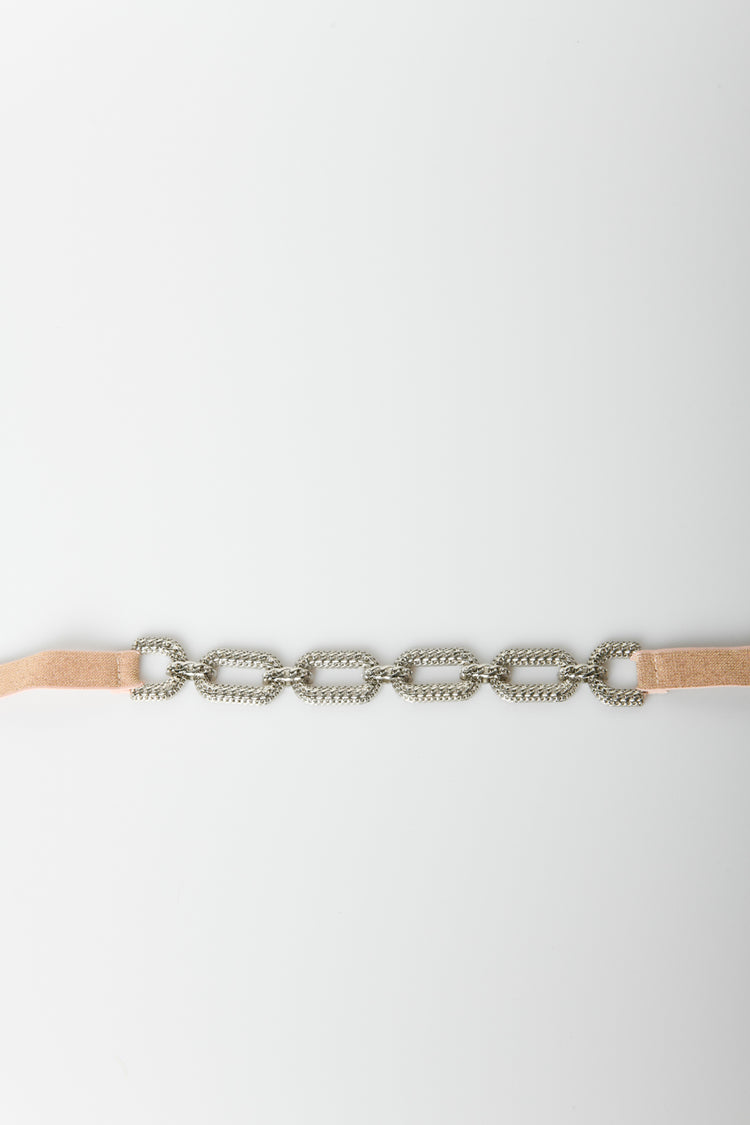 Cintura elastica catena satinata